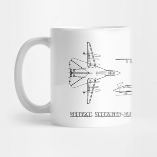 General Dynamics-Grumman F-111B (black) Mug